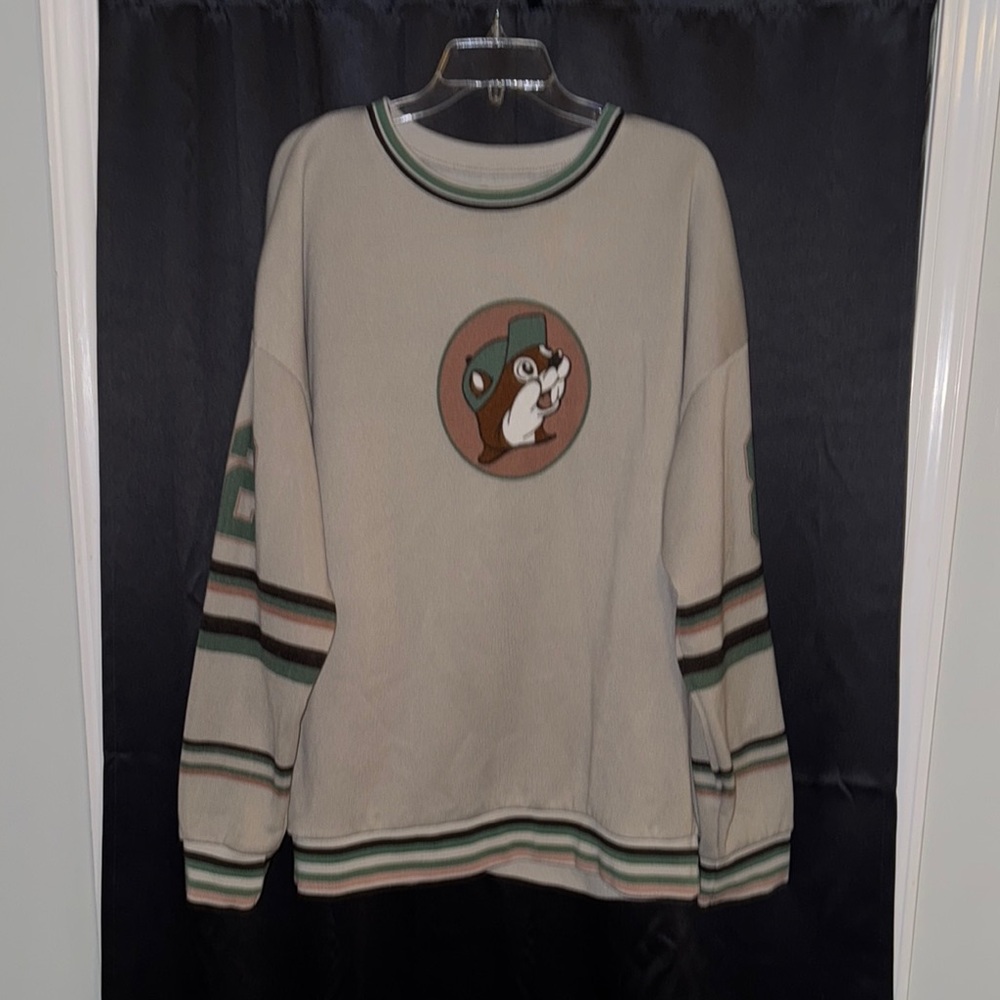 Buc-ee’s Varsity Jersey Sweatshirt 2XL